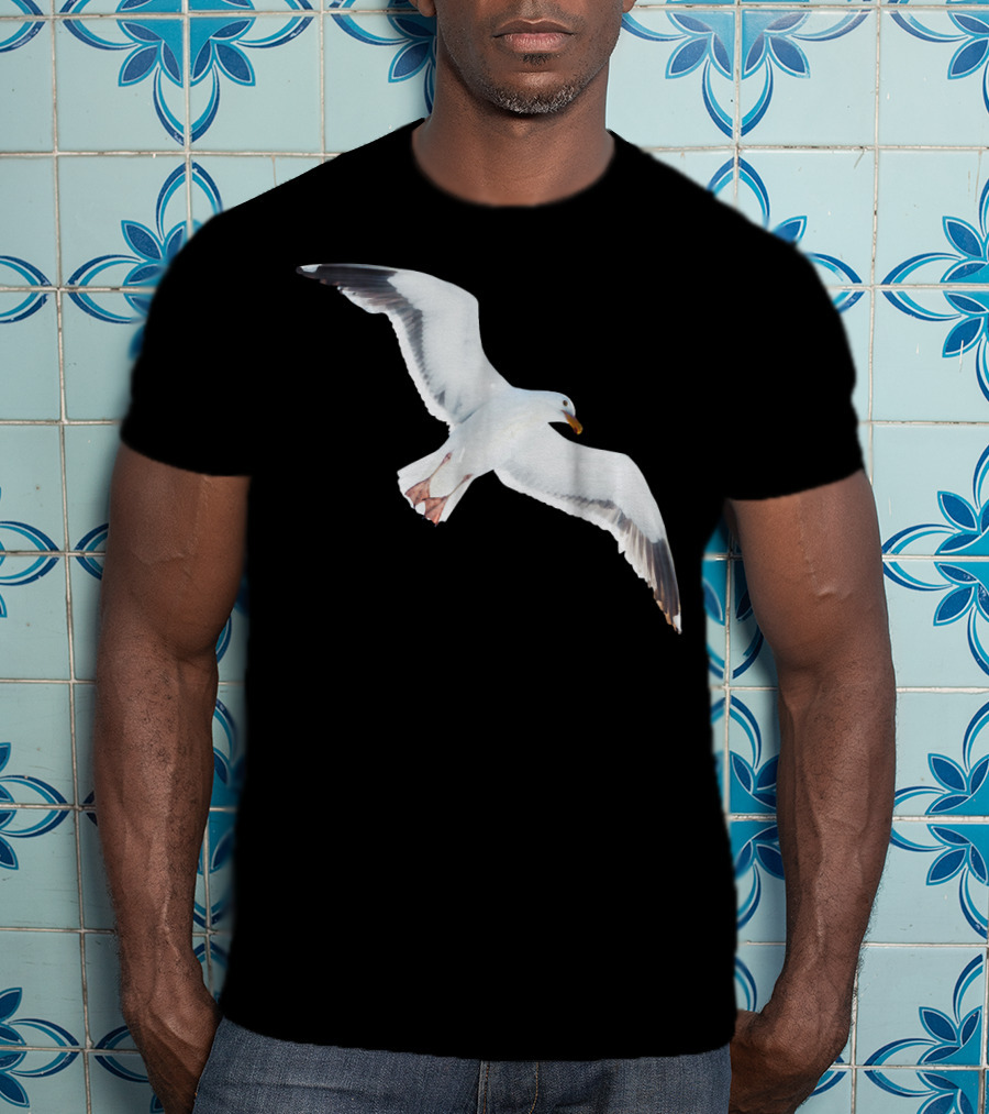 Majestic Flying Seagull For Seagull Lover T-Shirt