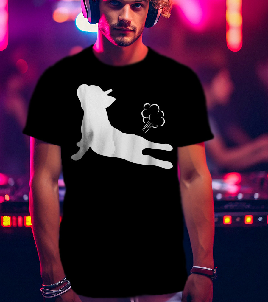 French Bulldog Yoga Exhale Pose Humor T-Shirt