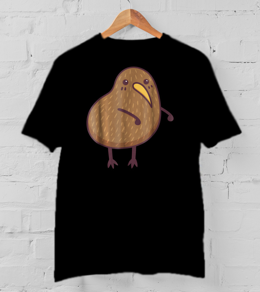 Funny Kiwi Bird Flossing Dance Pose T-Shirt