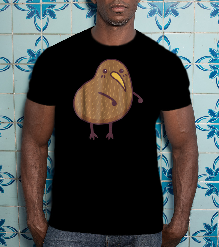 Funny Kiwi Bird Flossing Dance Pose T-Shirt