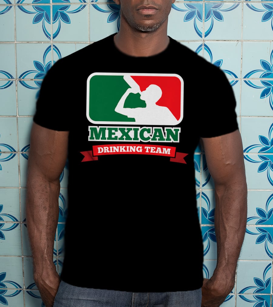 Mexican Drinking Team Funny Party T-Shirt