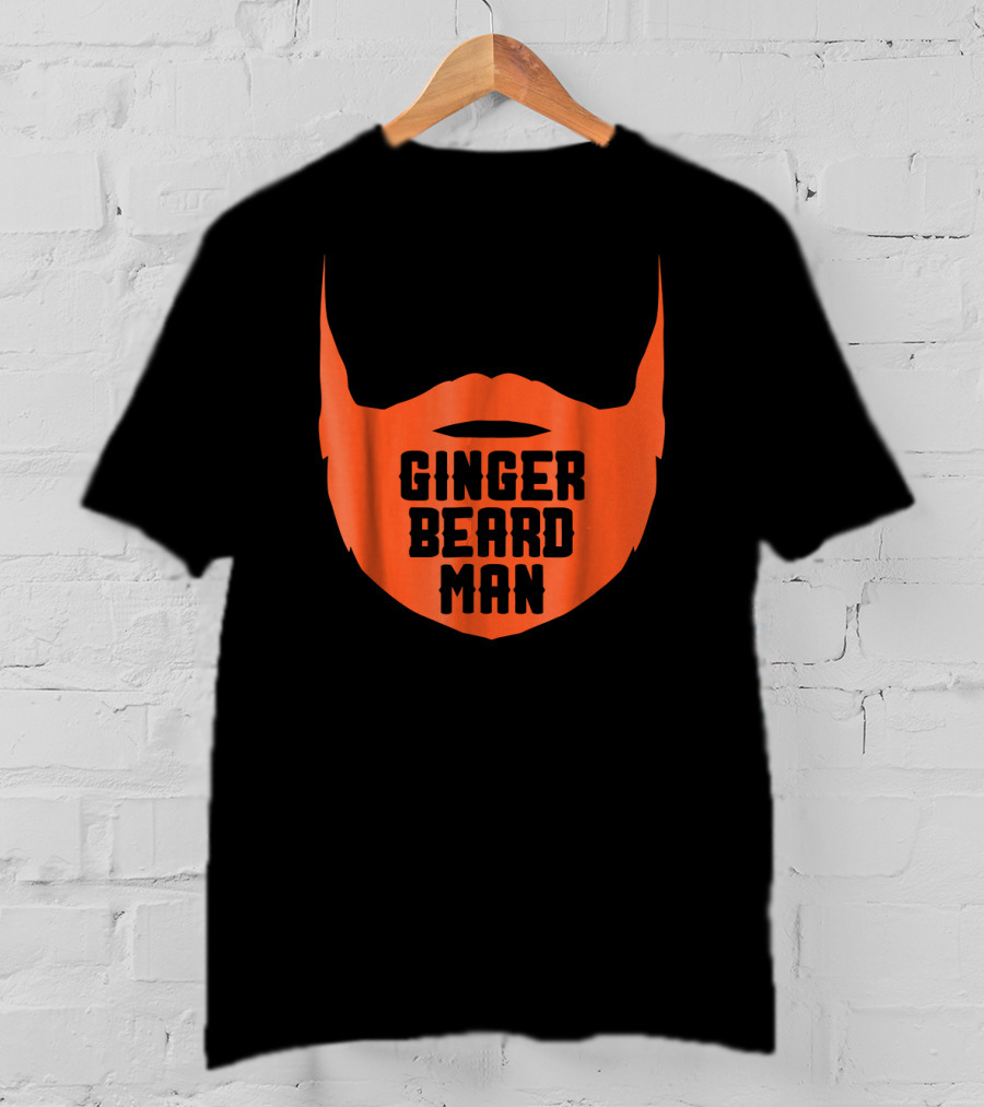 Ginger Beard Man Funny Red Head T-Shirt