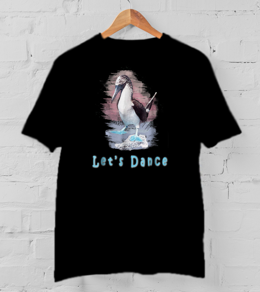 Let's Dance Galapagos Blue Footed Booby T-Shirt