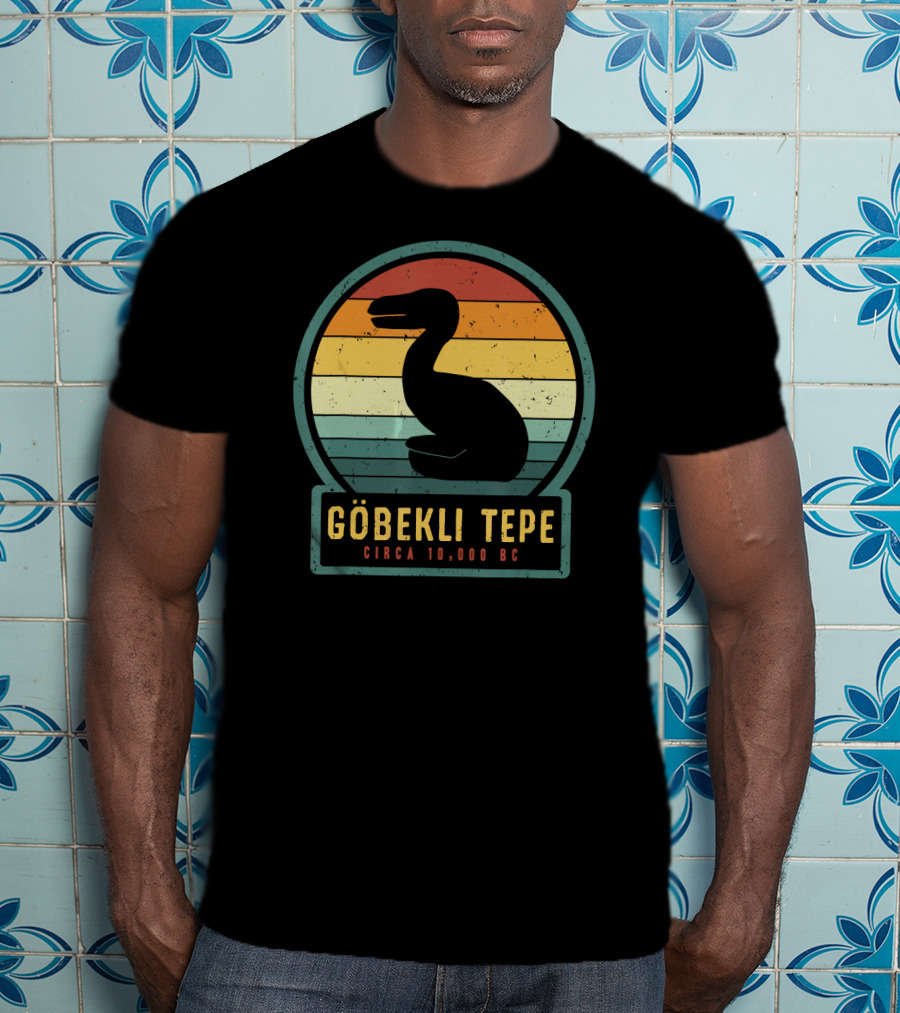 Göbekli Tepe Circa 10,000 BC Penguin Dodo Bird Ancient T-Shirt