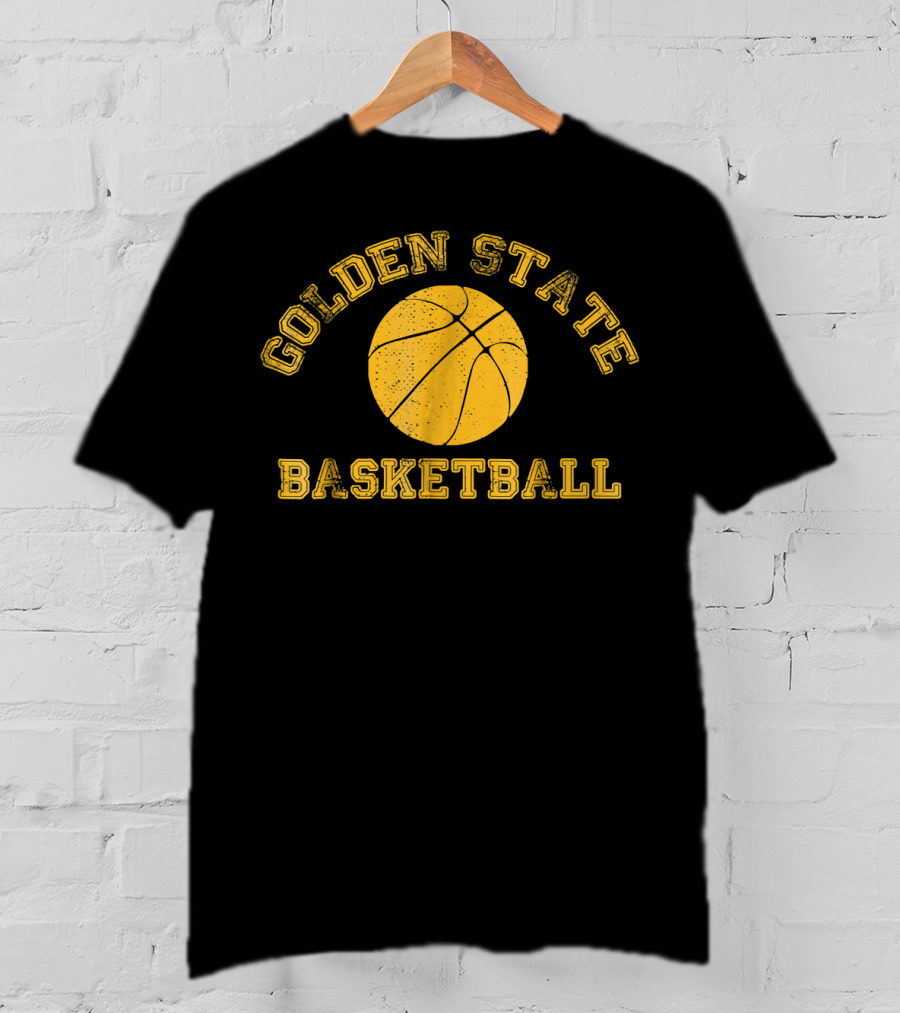 Golden State Distressed Basketball Team T-Shirt