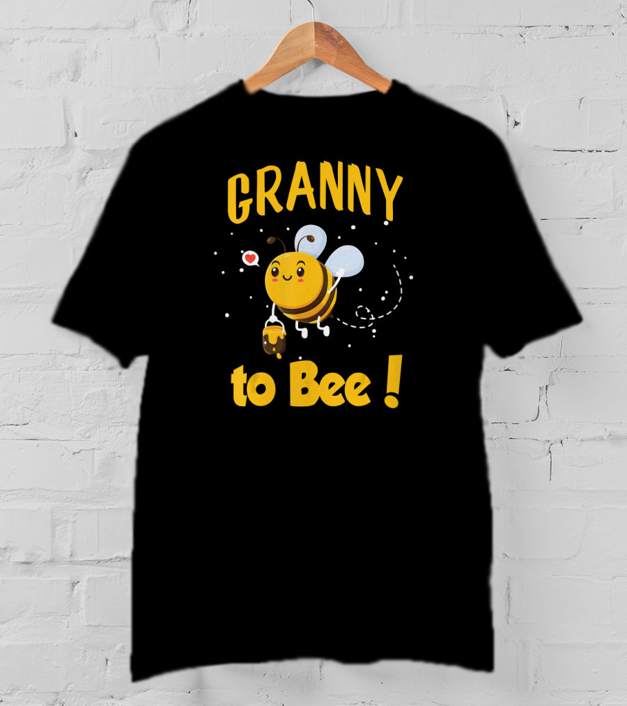 Granny To Bee Honeybee With Heart T-Shirt