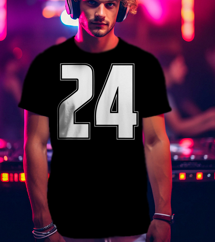 Halloween Group Costume Sport Jersey 24 T-Shirt