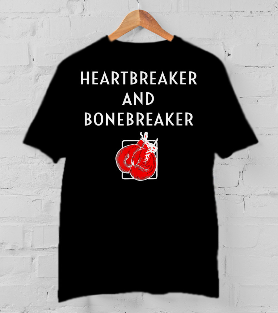 Heartbreaker And Bonebreaker Woman Boxer Boxing Gloves T-Shirt
