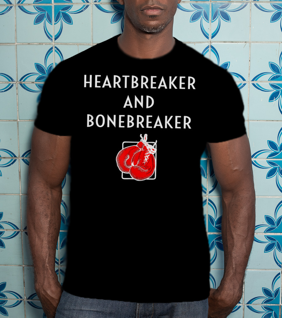 Heartbreaker And Bonebreaker Woman Boxer Boxing Gloves T-Shirt