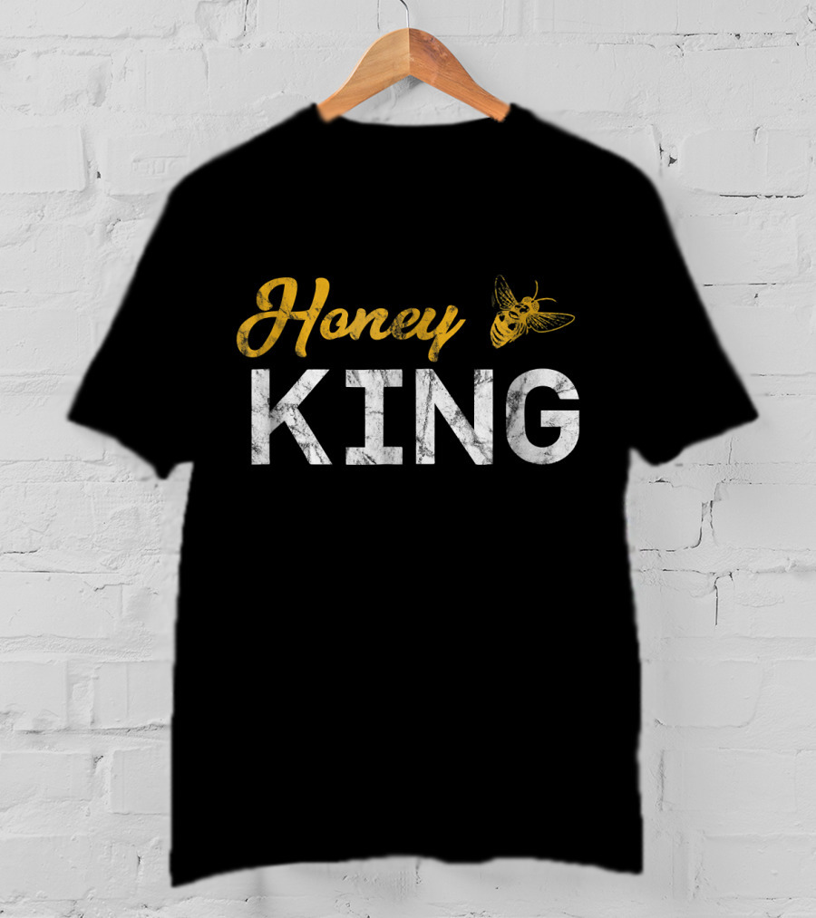Honey King Bumble Bee Men's Funny T-Shirt