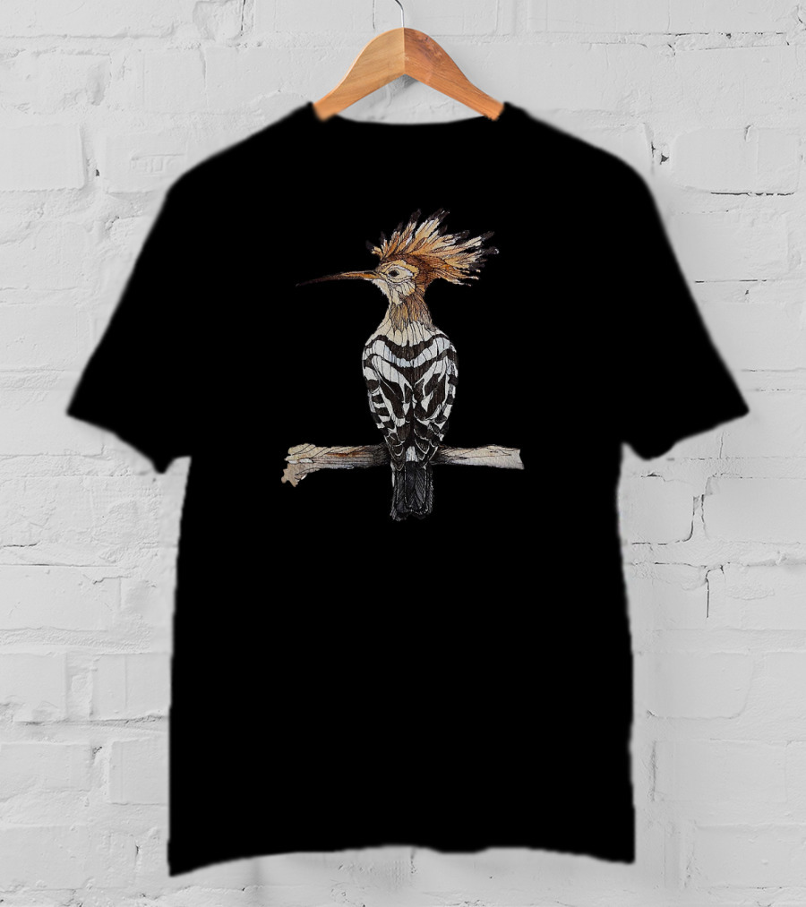 Hoopoe Bird Lovers Wildlife Enthusiasts T-Shirt