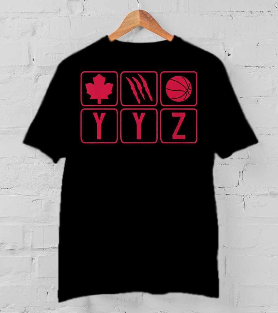 Canada's Team YYZ Basketball Raptors T-Shirt