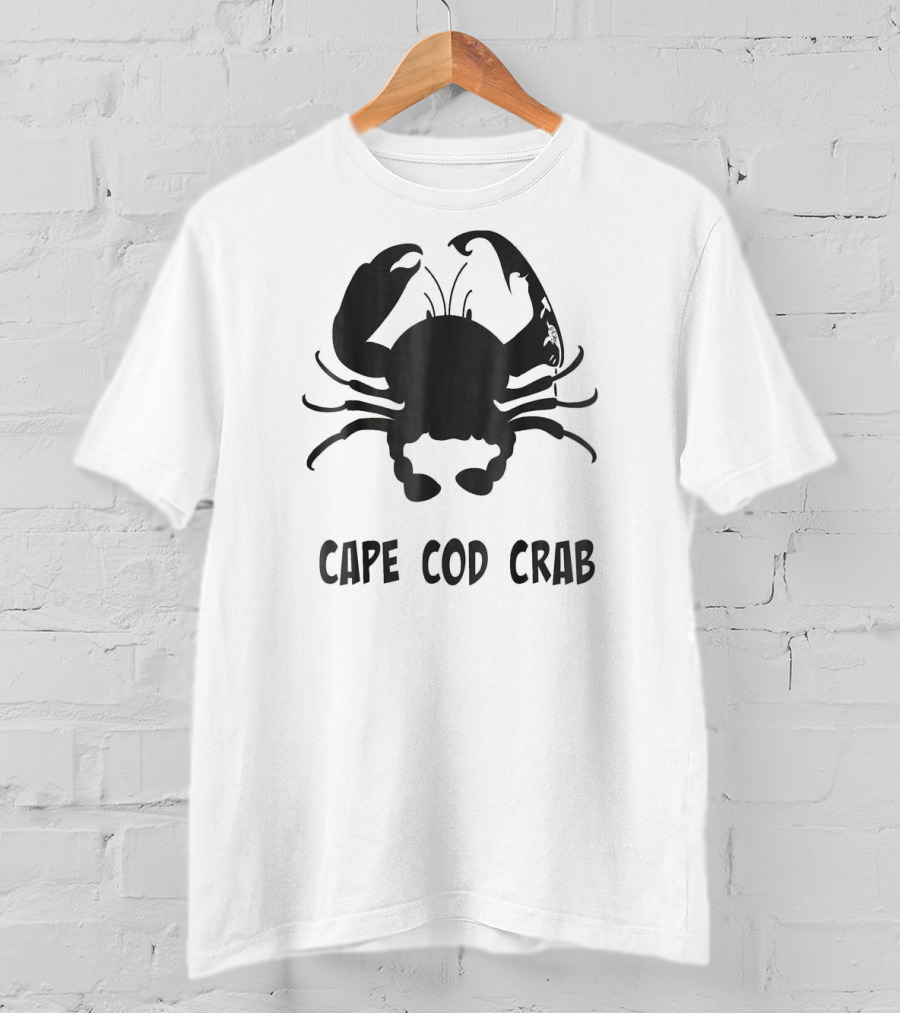 Cape Cod Crab Black T-Shirt