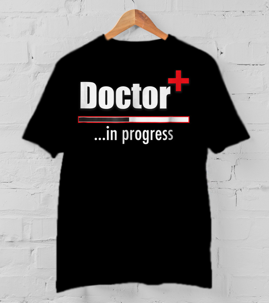 Doctor Plus In Progress Loading Bar T-Shirt