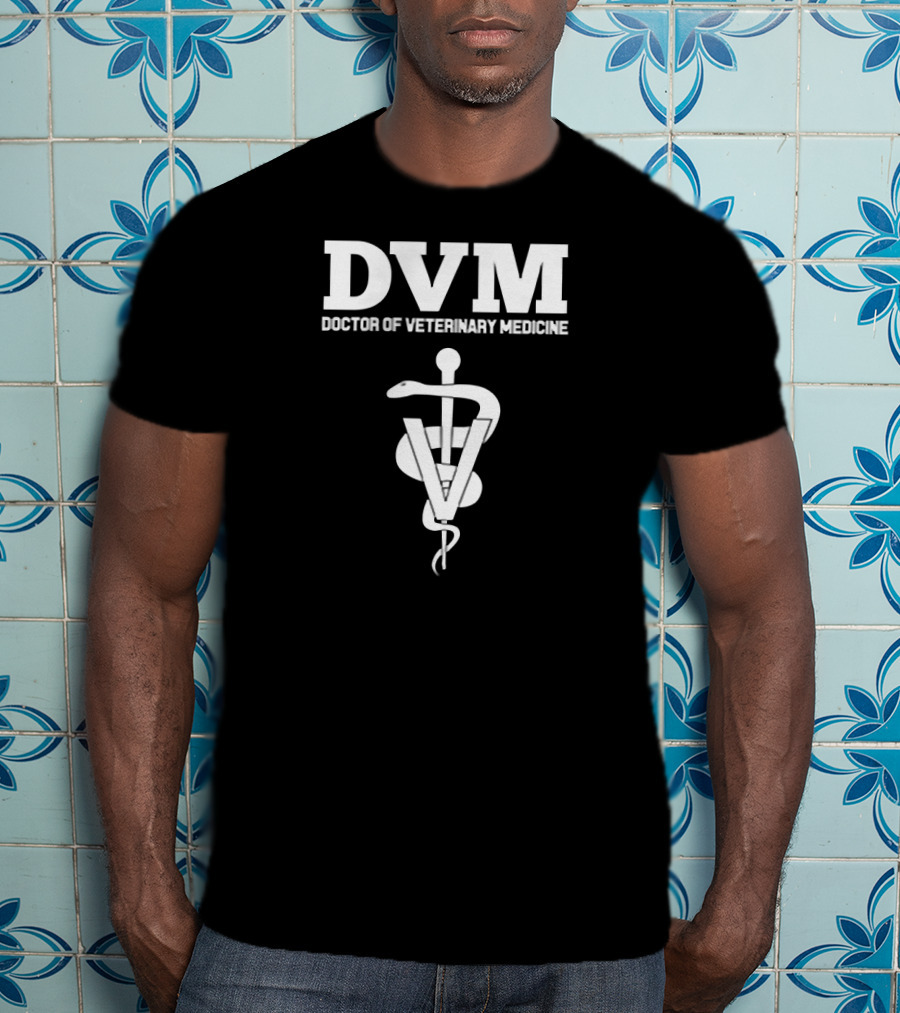 DVM Doctor Of Veterinary Medicine Caduceus T-Shirt