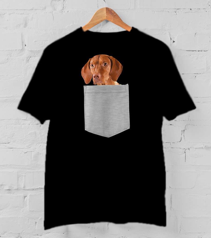 Dog In Your Pocket Vizsla Companion T-Shirt