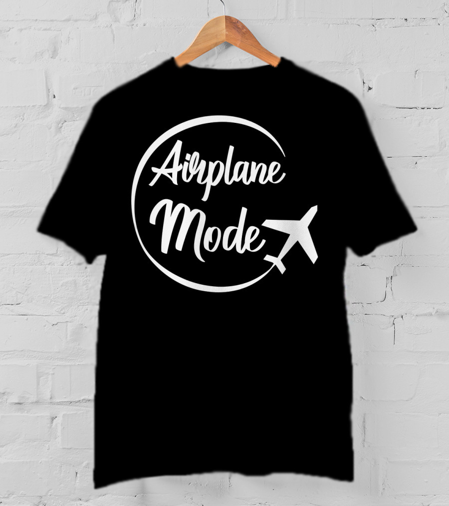 Airplane Mode Travel Vacation Getaway Essentials T-Shirt
