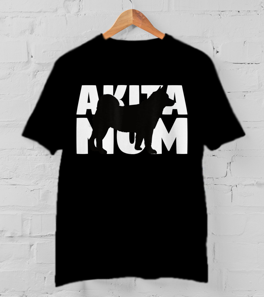 Akita Mom Akita Dog T-Shirt