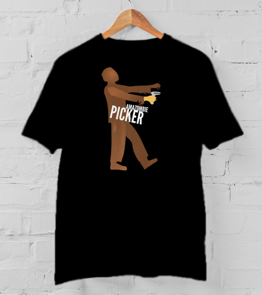 Amazombie Picker Outbound Walking Coffee Cup T-Shirt