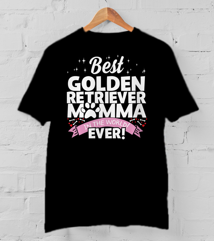 Best Golden Retriever Momma In The World Ever T-Shirt