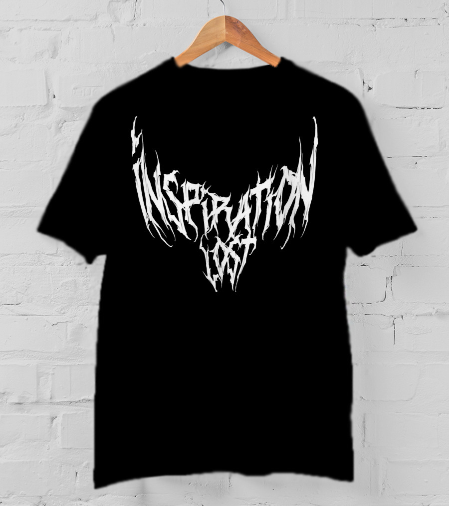 Inspiration Lost Big White Logo Swe T-Shirt