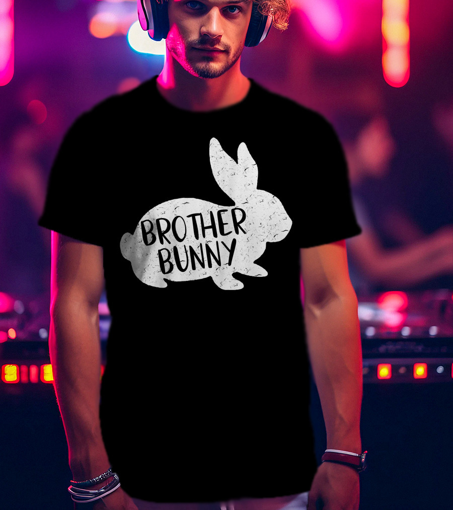 Brother Bunny Cute Matching Rabbit T-Shirt