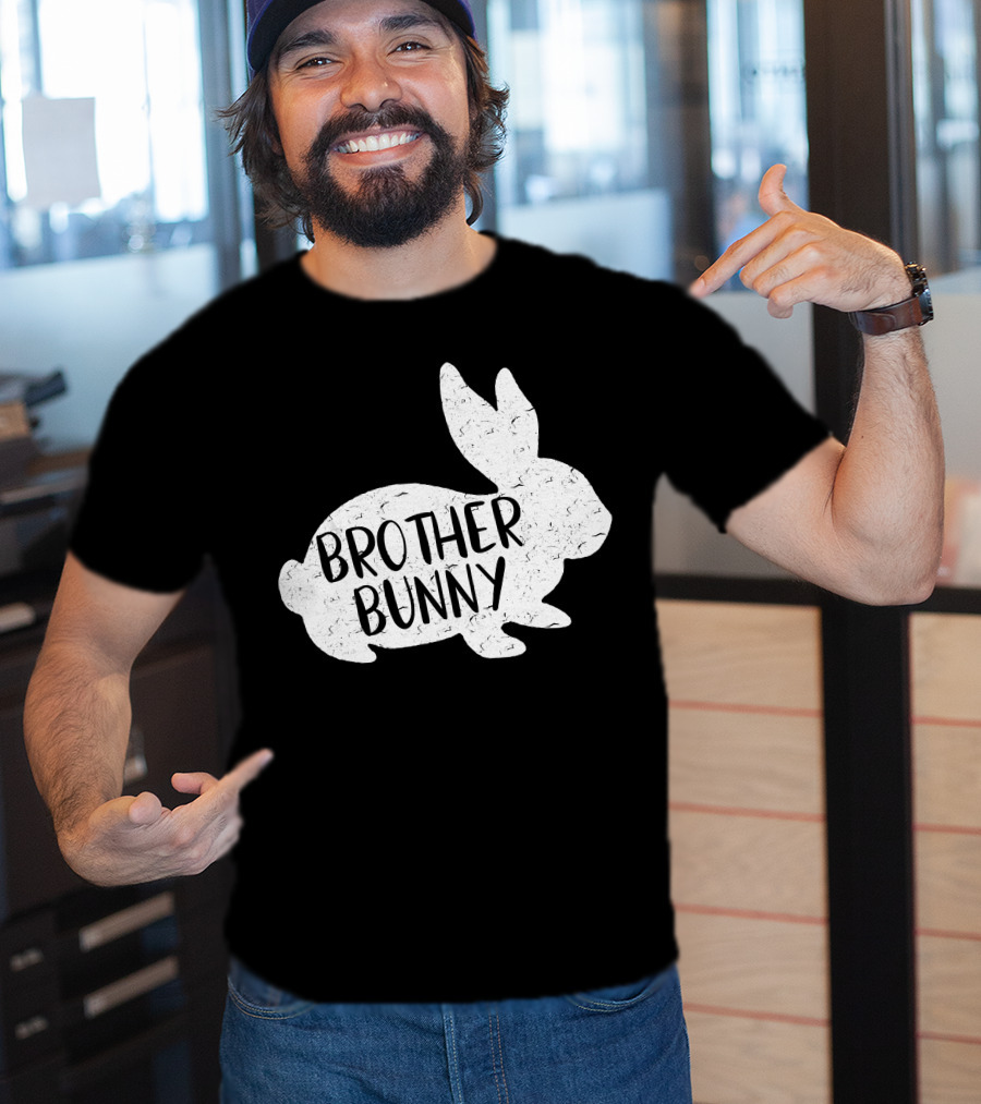 Brother Bunny Cute Matching Rabbit T-Shirt