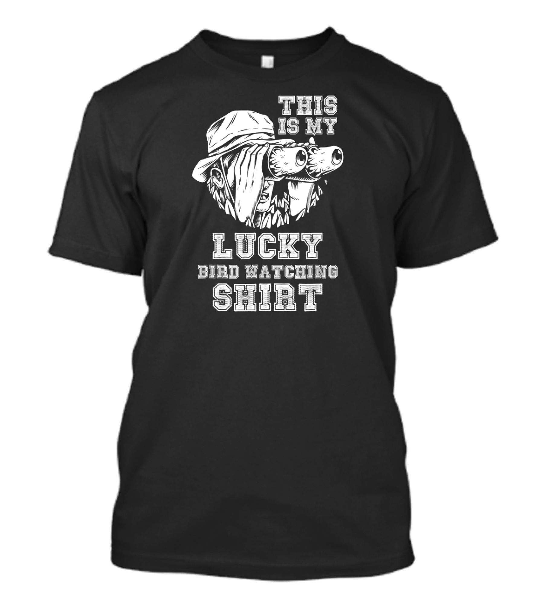 This Is My Lucky Bird Watching T-Shirt