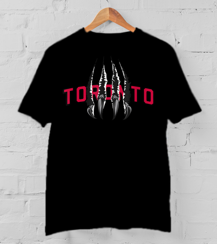 Toronto Raptor Basketball Claw T-Shirt