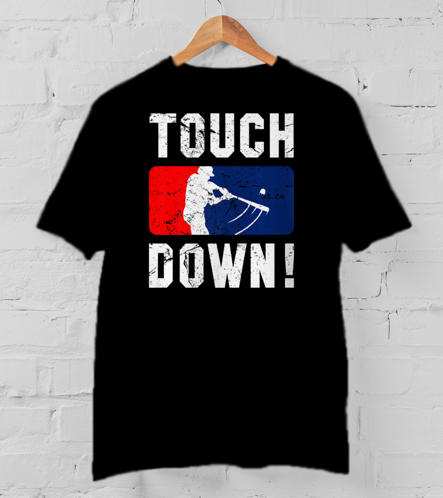 TOUCHDOWN Baseball Bat T-Shirt