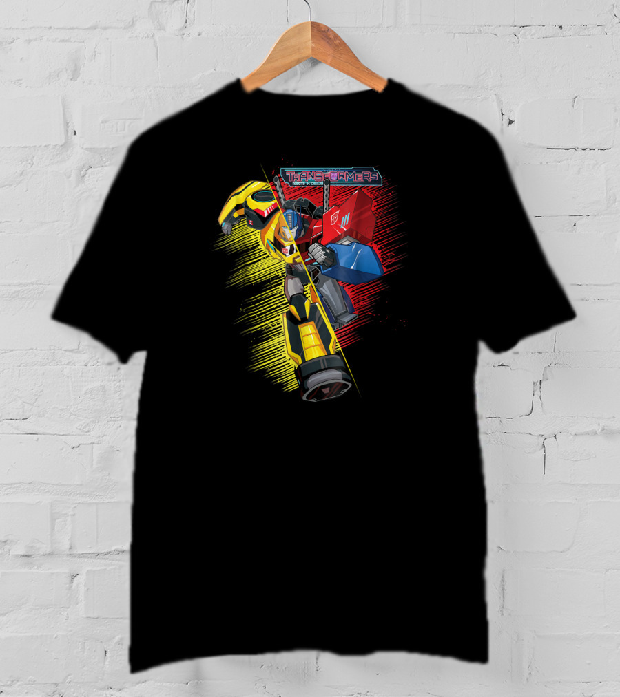 Transformers Bumblebee And Optimus Prime Energon Battle T-Shirt