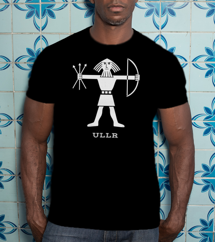 ULLR Norse Viking God Of Archery And Skiing Bow And Arrows T-Shirt