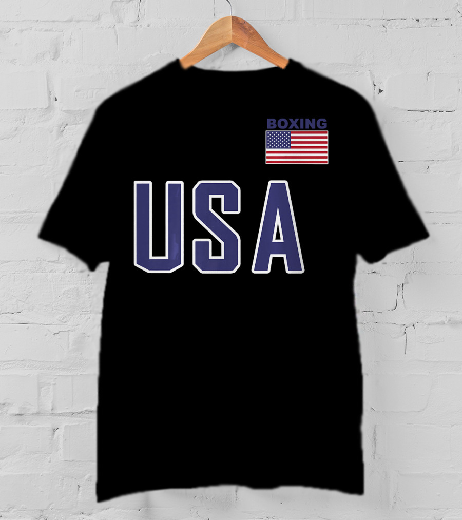 USA Boxing Flag Equipment T-Shirt