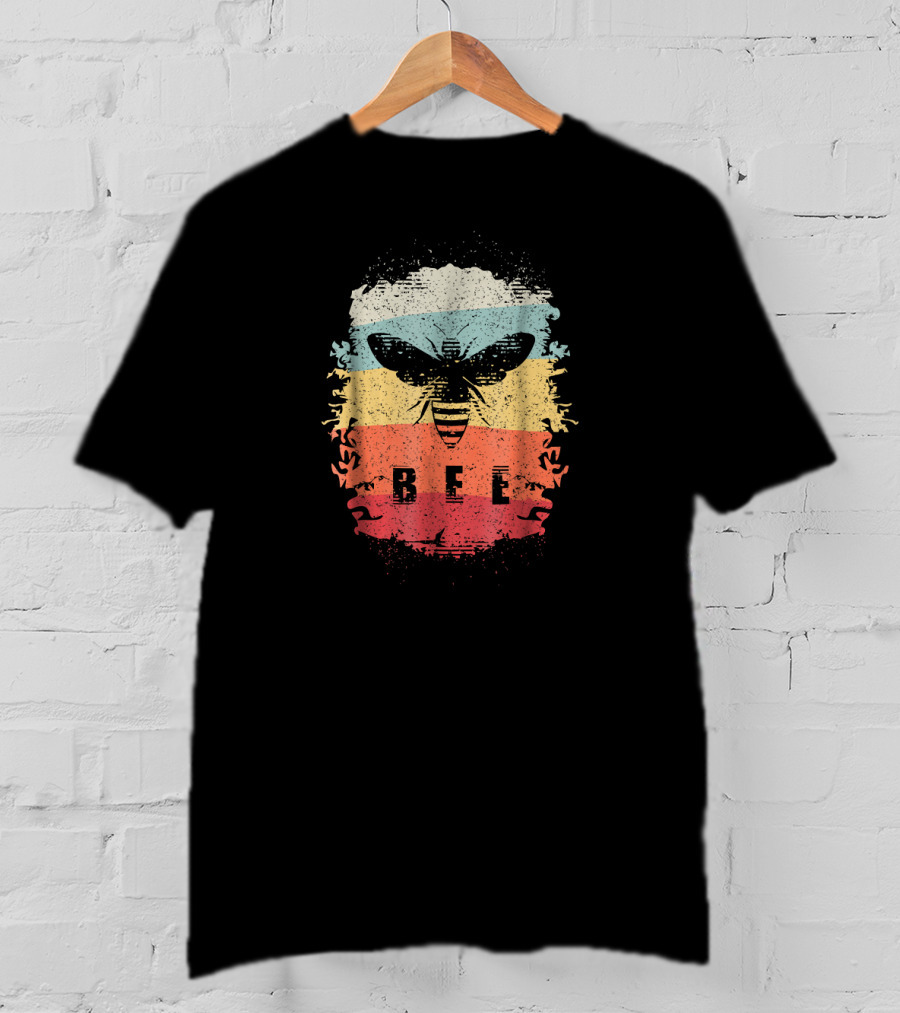 Bee Retro Vintage Beekeeper Honey T-Shirt