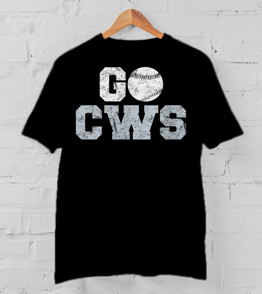 Go CWS Vintage Chicago Illinois Baseball City T-Shirt