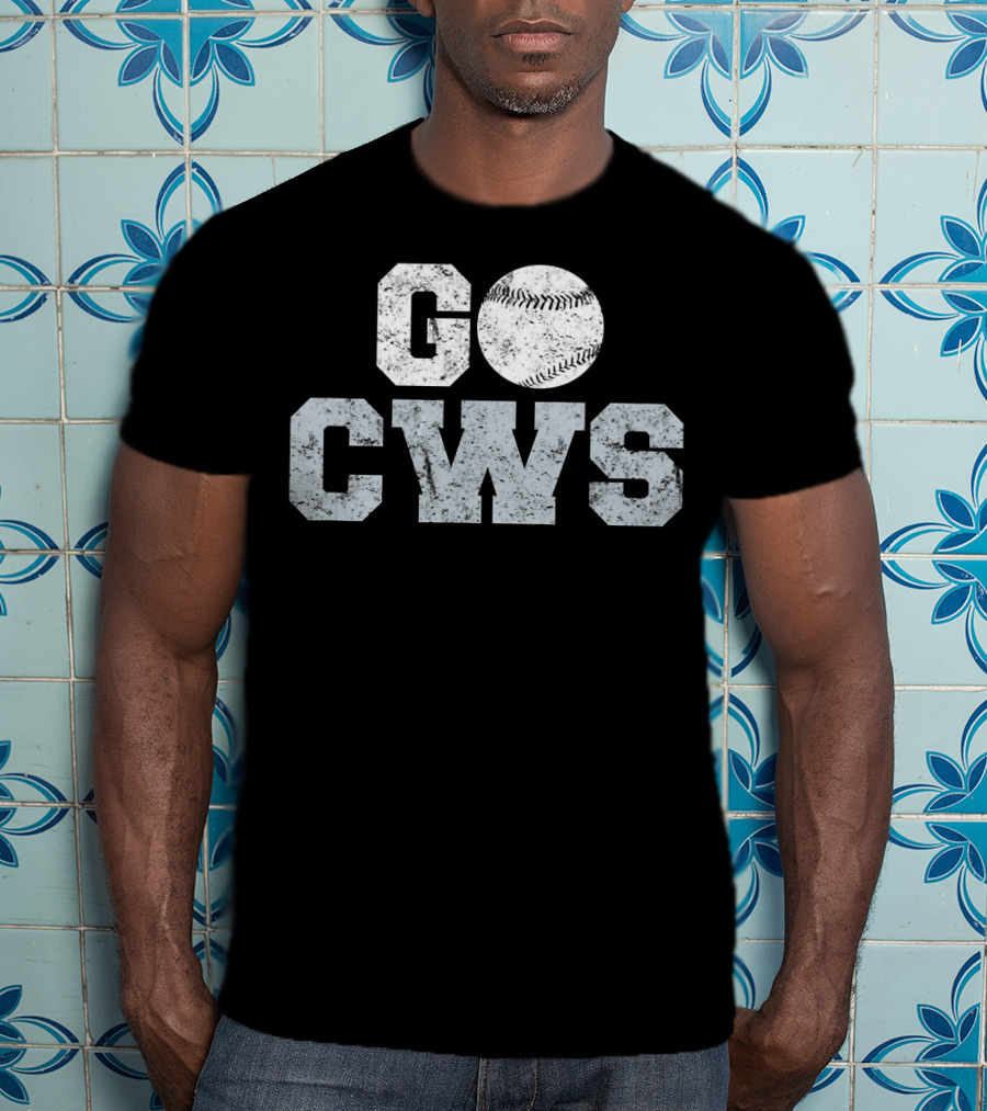 Go CWS Vintage Chicago Illinois Baseball City T-Shirt