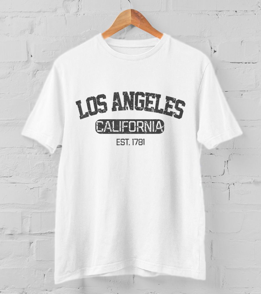 Los Angeles California Est. 1781 T-Shirt