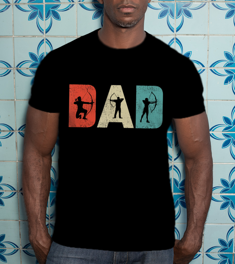 Dad Vintage Archery T-Shirt