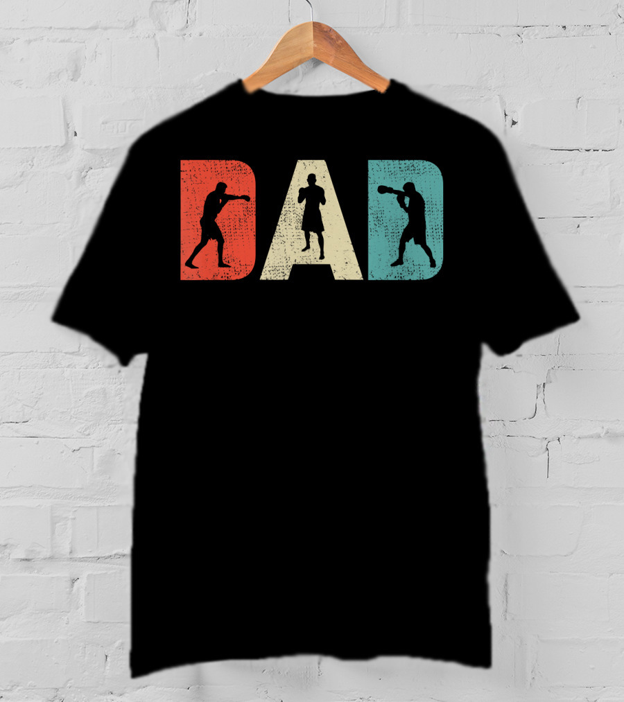 Boxing Dad Vintage T-Shirt