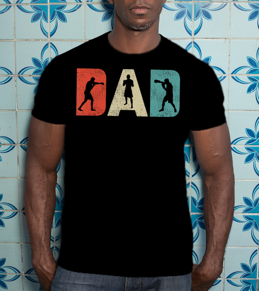 Boxing Dad Vintage T-Shirt