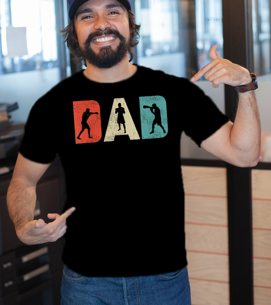 Boxing Dad Vintage T-Shirt