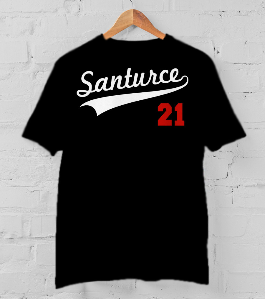 Santurce Puerto Rico Baseball 21 Vintage T-Shirt