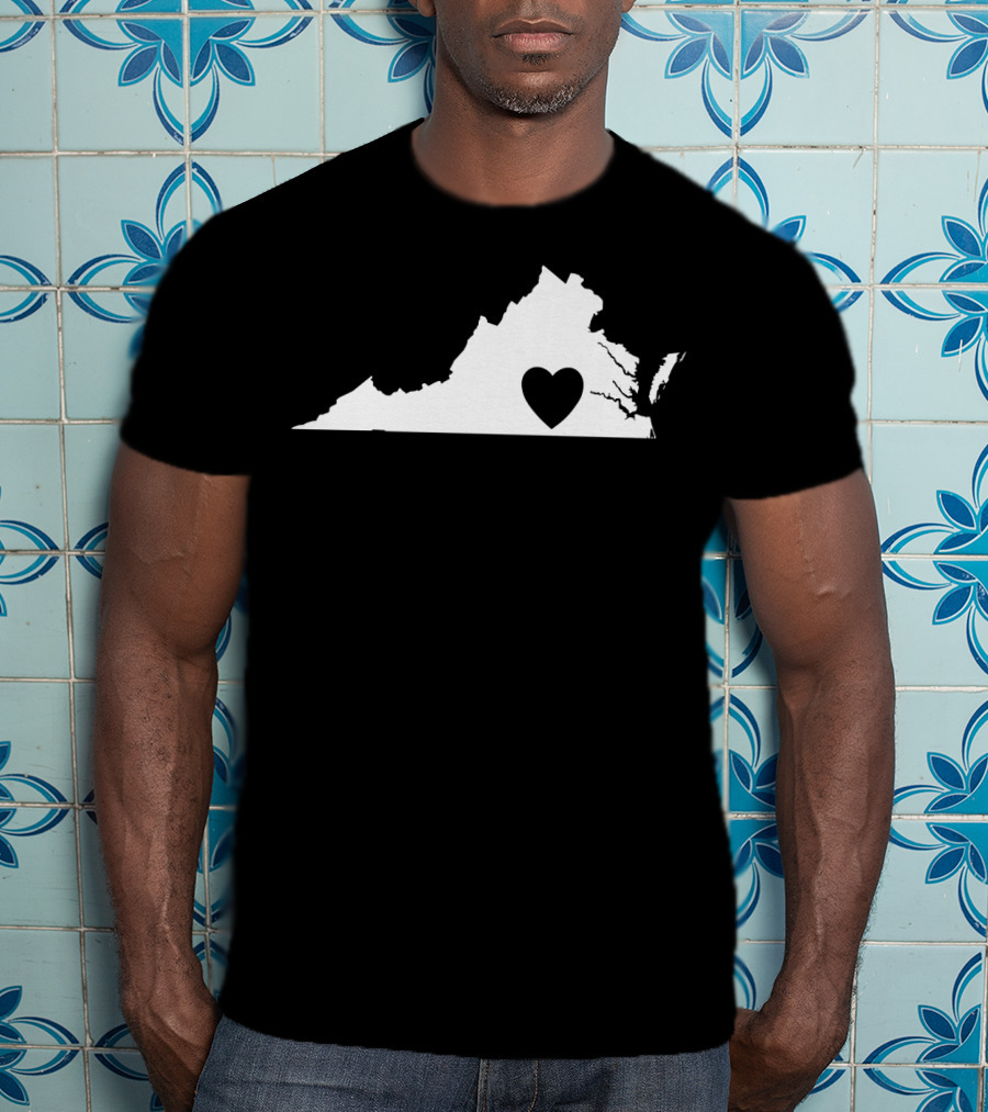 Virginia State Heart Lovers T-Shirt