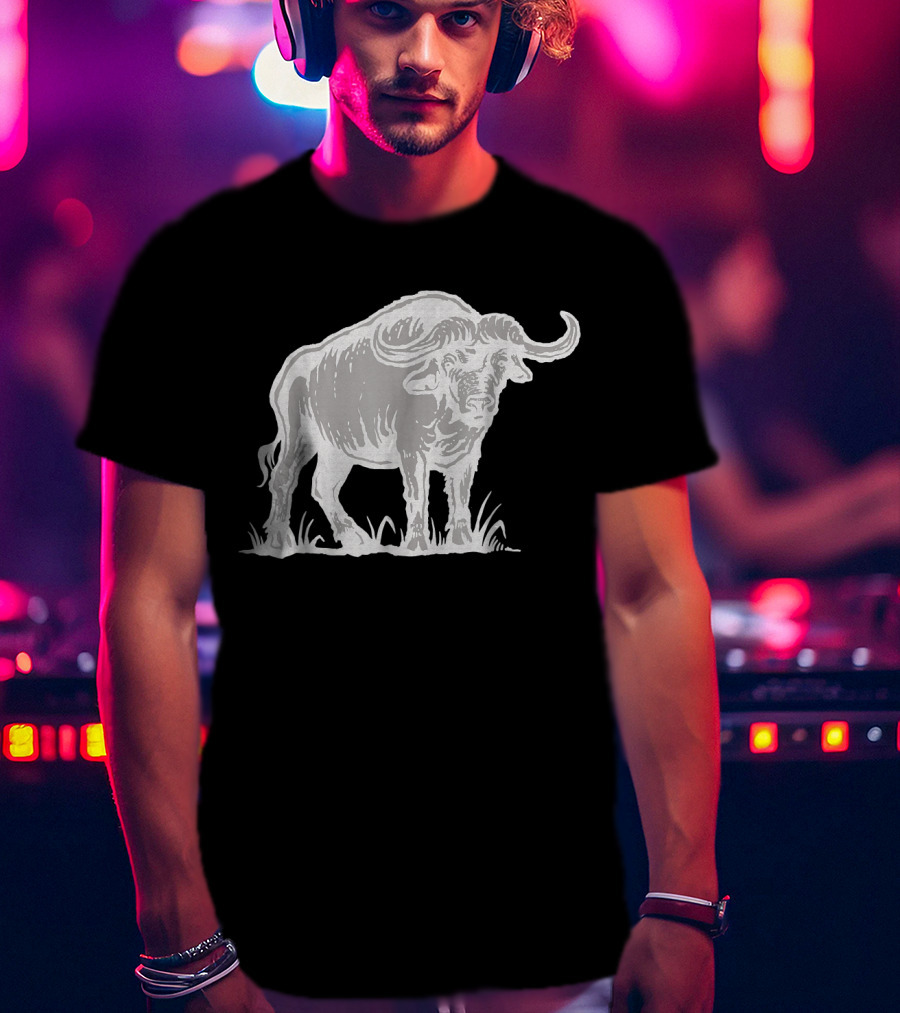Water Buffalo Plains Bison T-Shirt