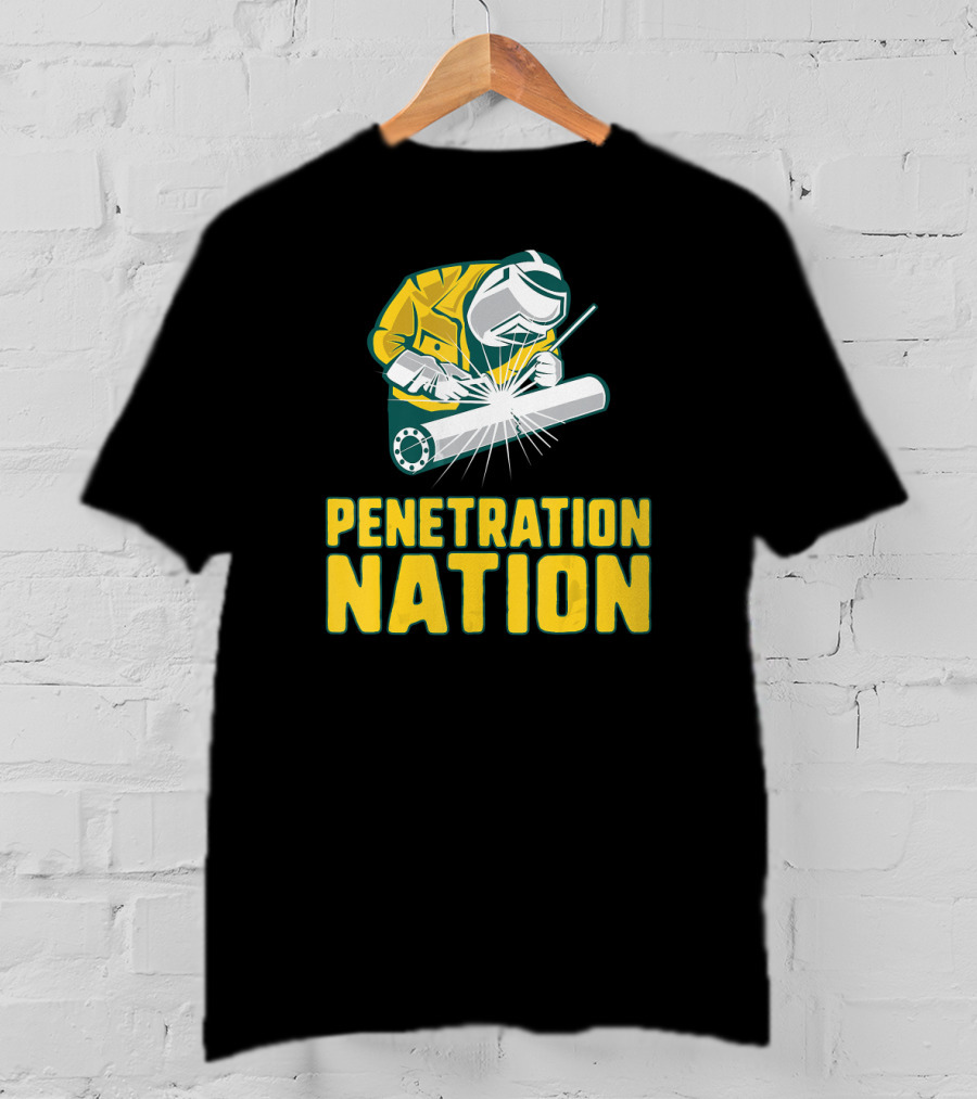 Penetration Nation Welder Spark Action T-Shirt