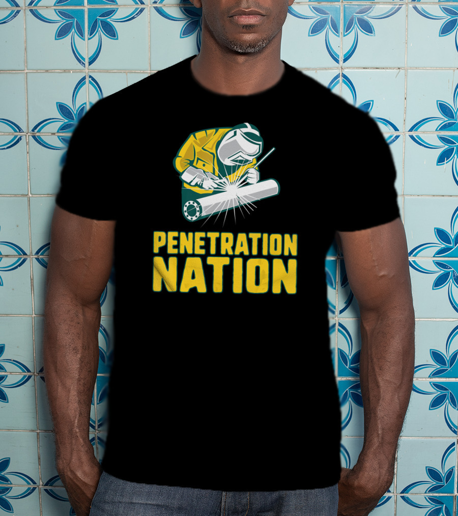 Penetration Nation Welder Spark Action T-Shirt