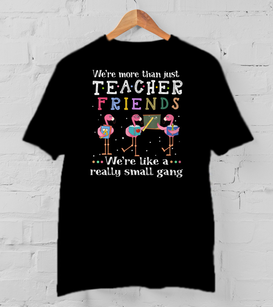 We're More Than Just Teacher Friends Like A Really Small Gang T-Shirt