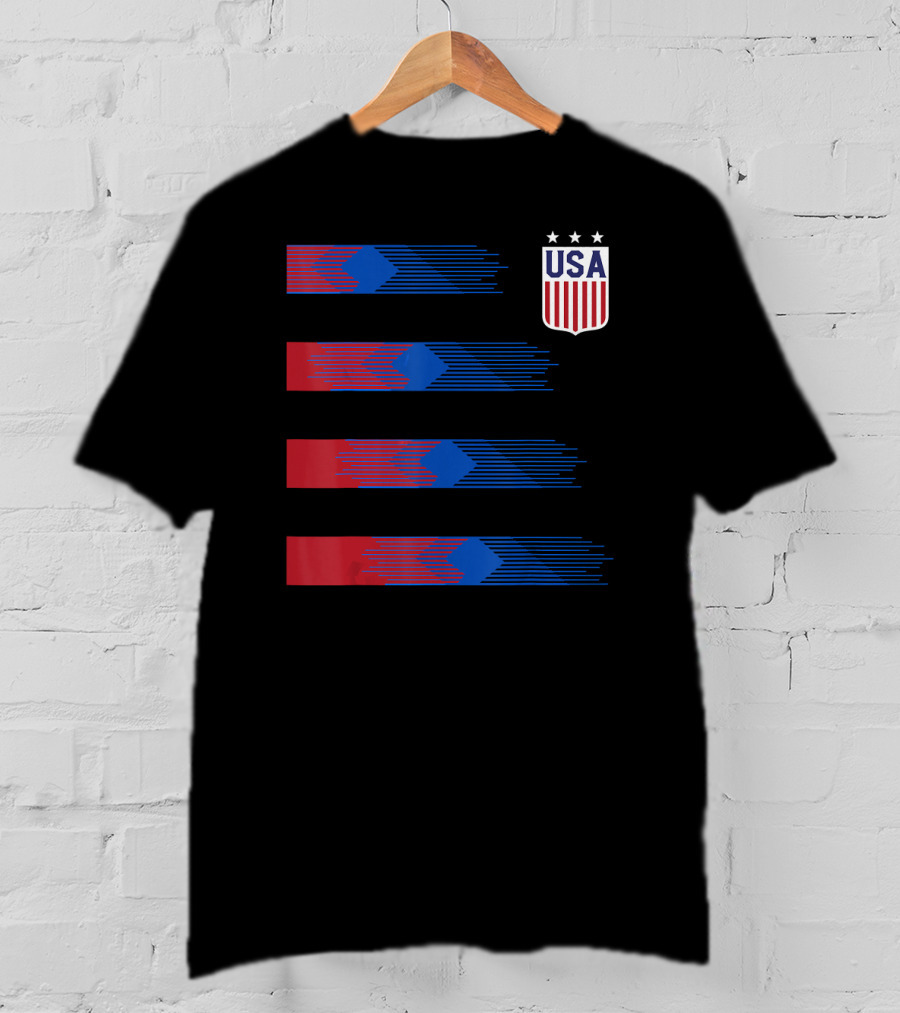USA Soccer Cheer Women Men Kids T-Shirt