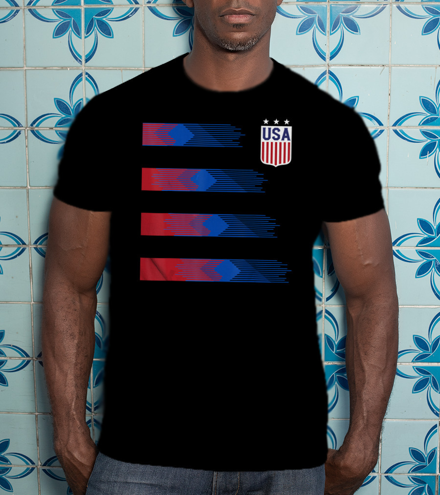 USA Soccer Cheer Women Men Kids T-Shirt