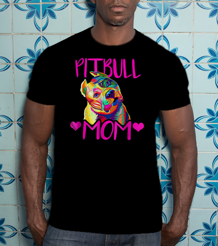 PITBULL MOM T-Shirt